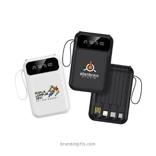 VOLT Power Bank with Built-in 4 Cables (10000mAh)